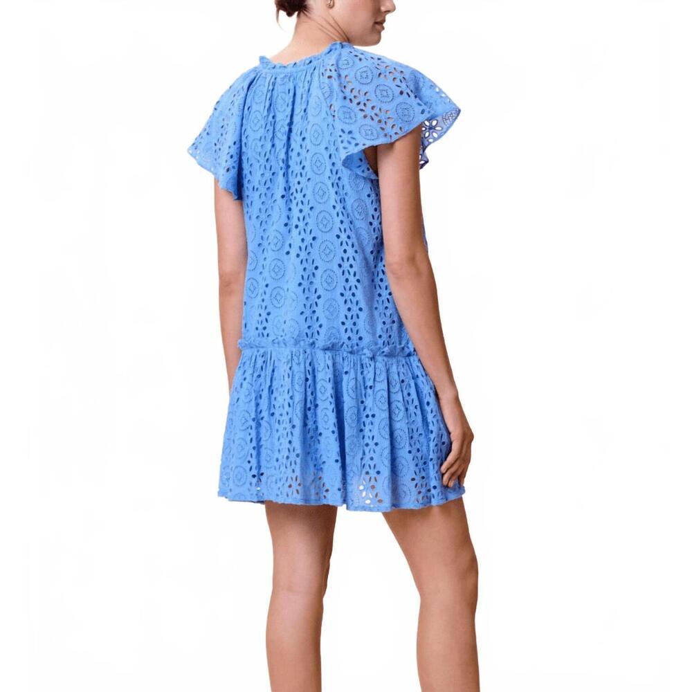NEW CLEOBELLA lydia mini dress in blue bonnet - Picture 4 of 6